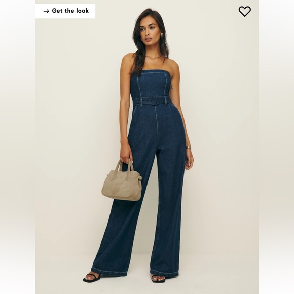 Reformation Eva Denim Jumpsuit - Picture 4 of 5